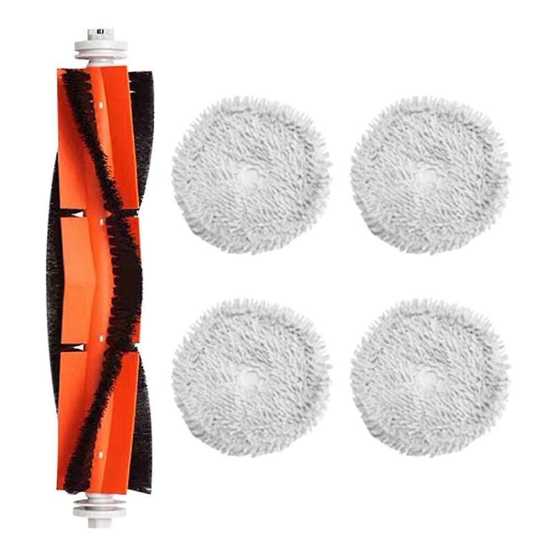 5pcs for Xiaomi Dreame W10 Robot Vacuum Cleaner Main Brush Mop Cloth