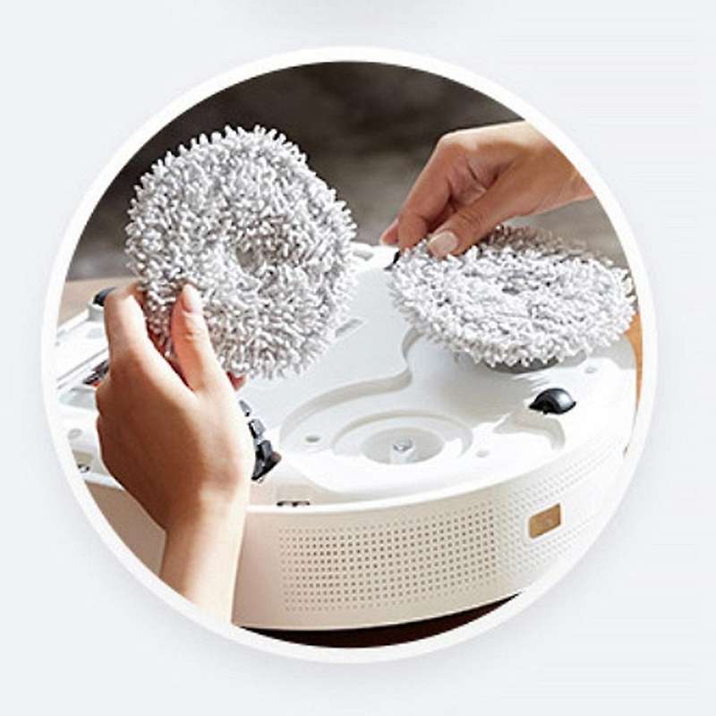 5pcs for Xiaomi Dreame W10 Robot Vacuum Cleaner Main Brush Mop Cloth