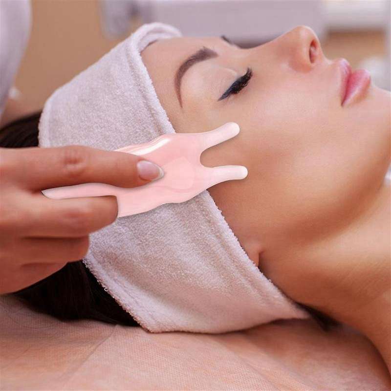Nose Scraper V Face Thin Face Hand Massage Tool Gua Sha Board -1