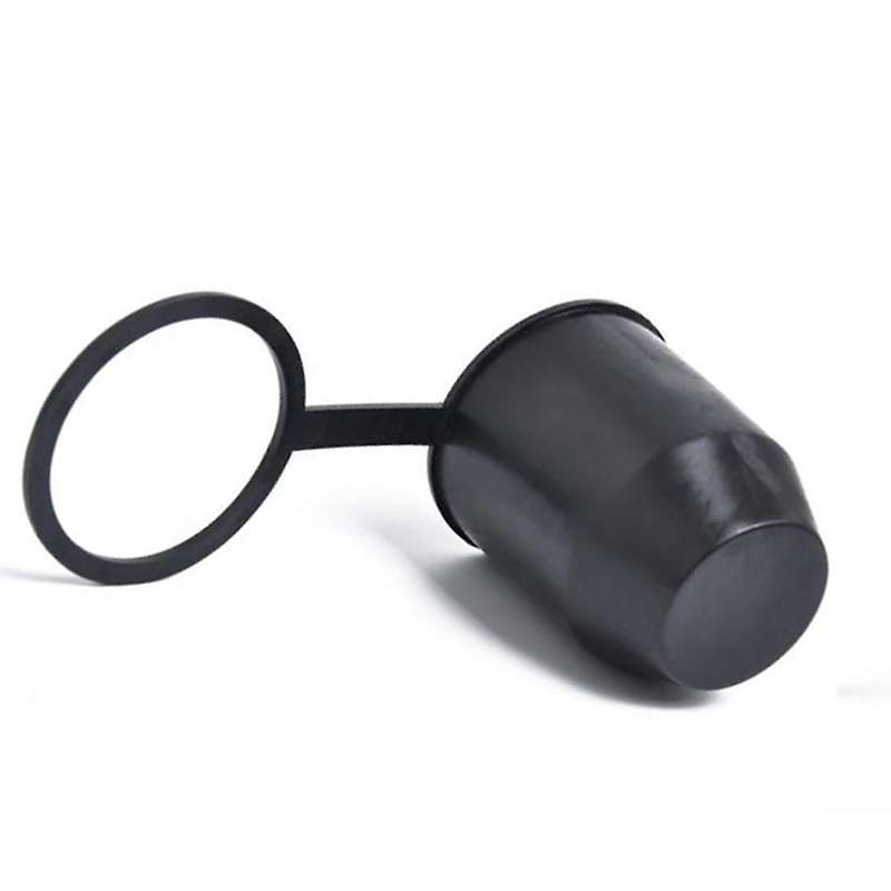 Black Tow Bar Ball Push-in Type Cover Cap Car Hitch Towball Trailer