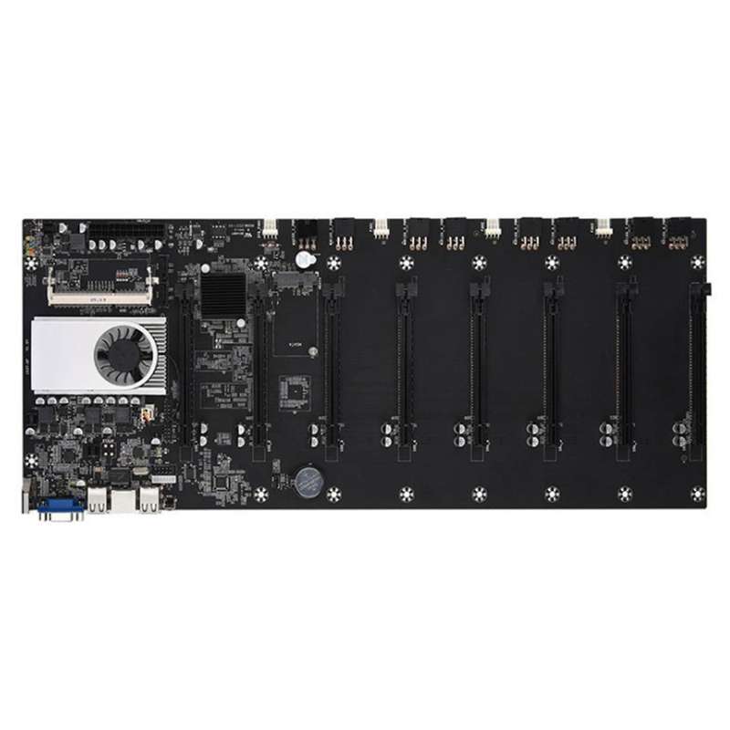 Motherboard 8 Gpu Bitcoin Etherum Mining Support 1066/1333/1600mhz