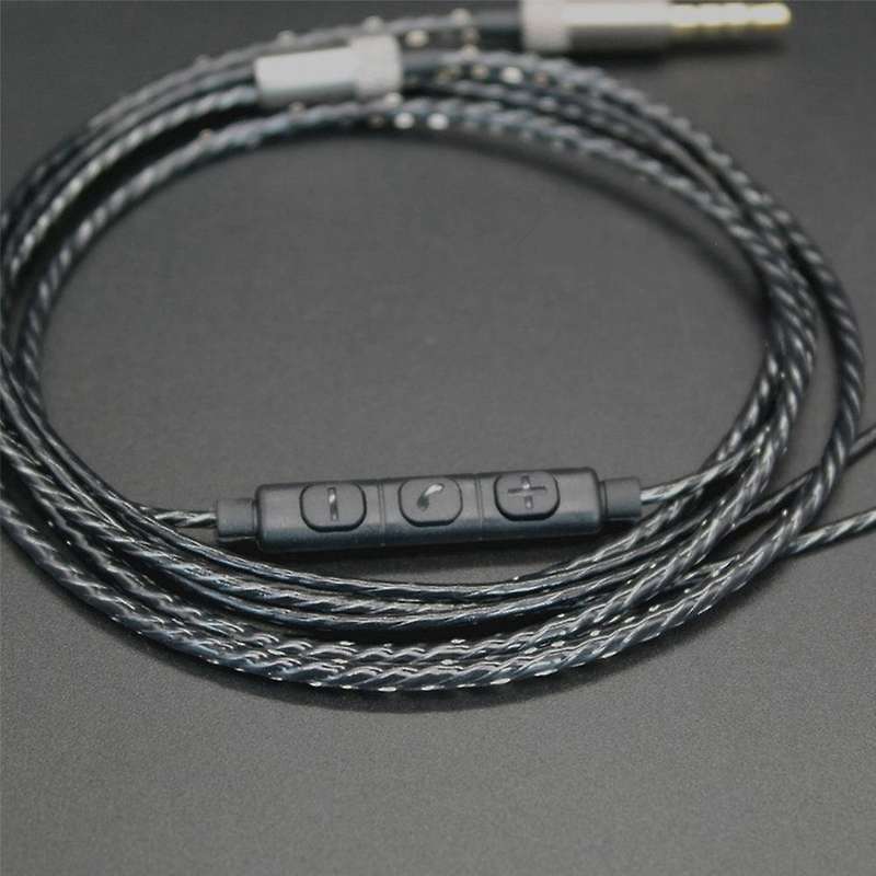 3.5mm Jack Diy Earphone Audio Cable Controller Repair, Plastic Type