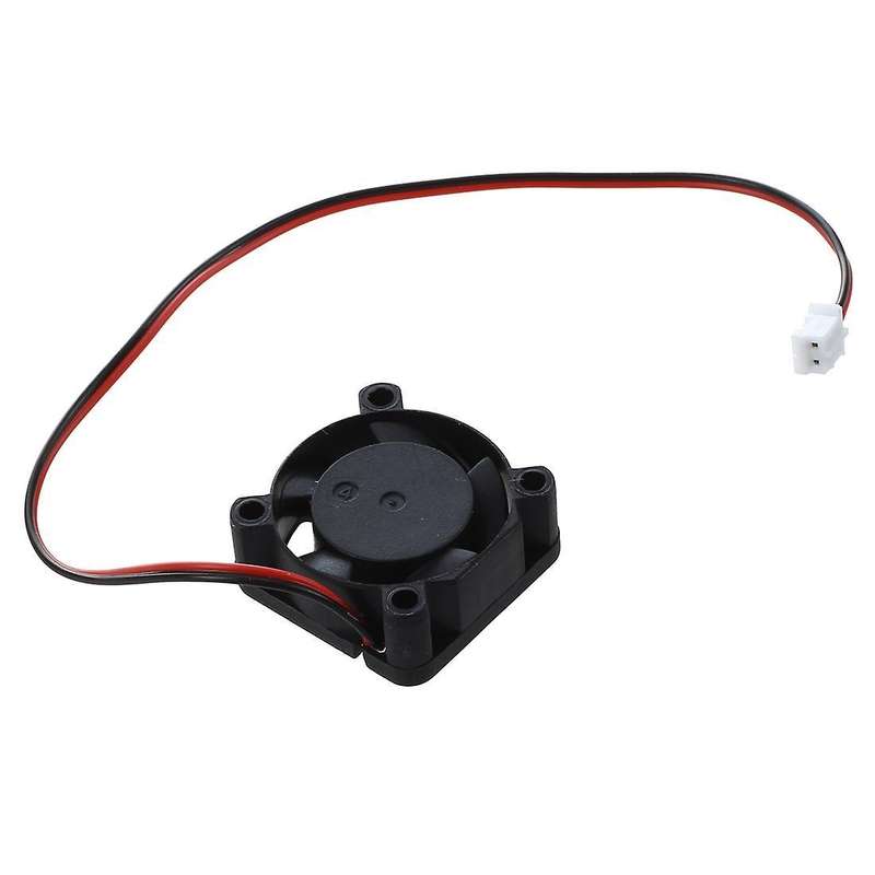 30mm X 30mm X 10mm 2pin Dc 12v Sleeve Bearing 6000rpm Cooling Fan