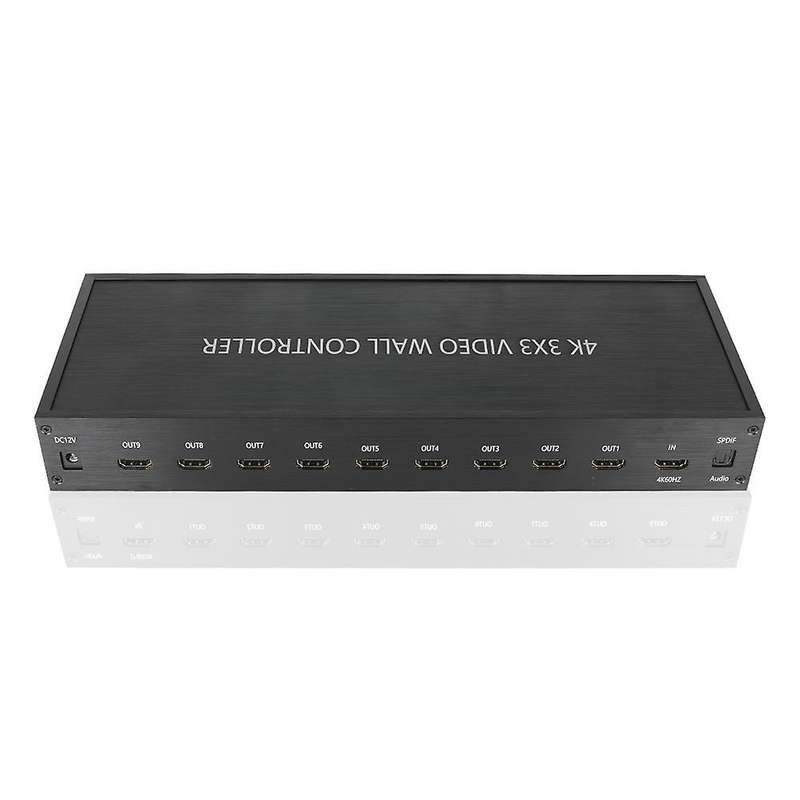 4k 3x3 Video Wall Controller Screen Stitching Hdmi-compatible,eu Plug