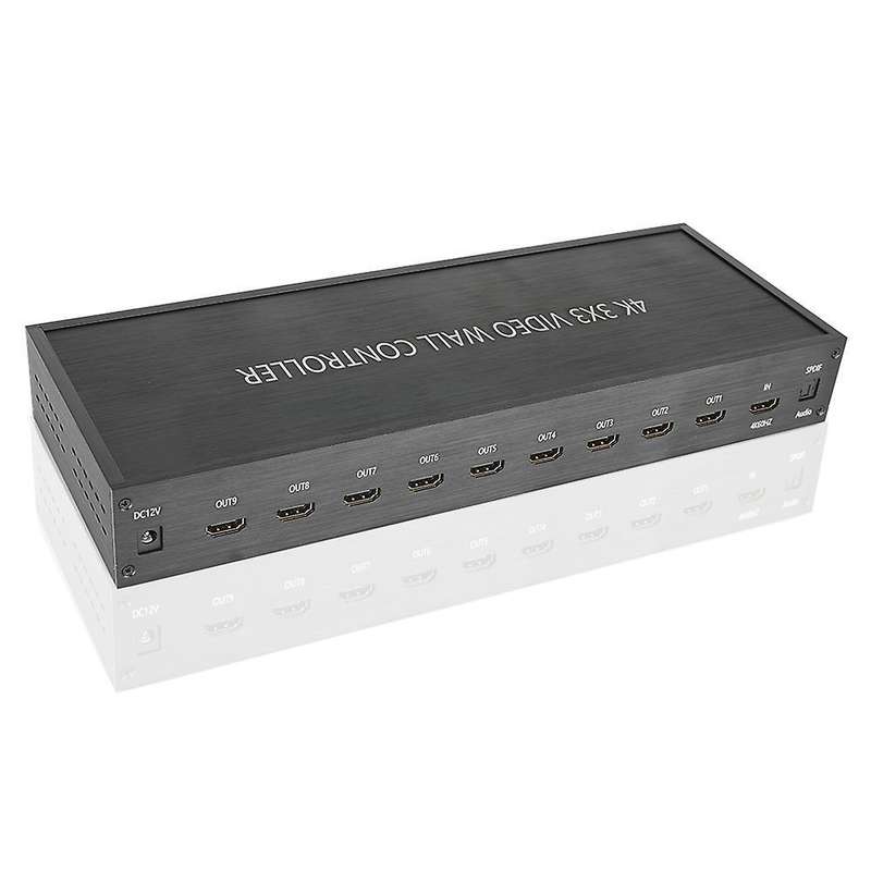4k 3x3 Video Wall Controller Screen Stitching Hdmi-compatible,eu Plug