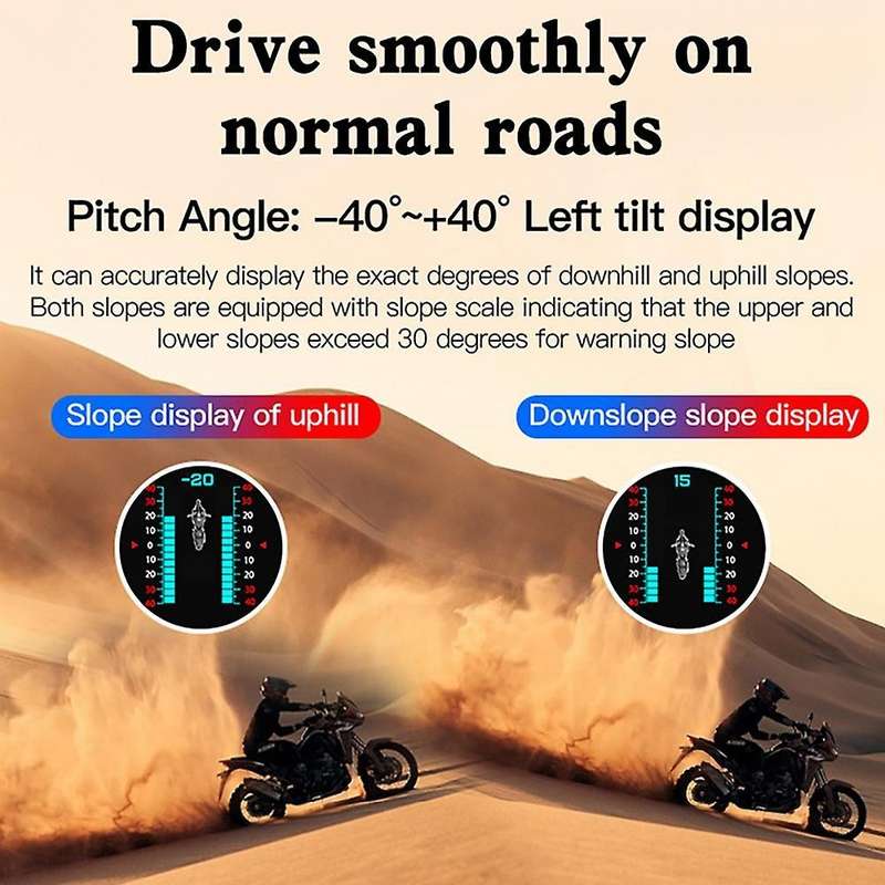 Hud C20-m Head Up Display Auto Car Gps Speedometer for Motorcycle Acc