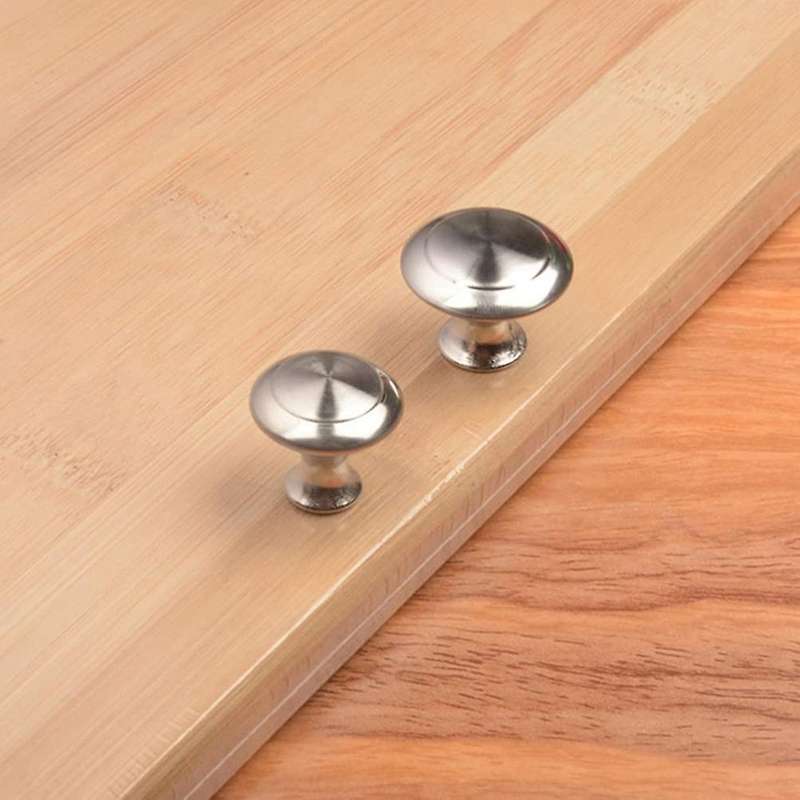 12pcs Stainless Steel Drawer Knobs Doorknobs Pull Handle