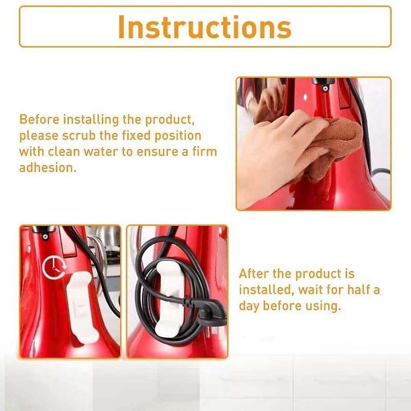 2 Pack Cord Organizer for Appliances Kitchen Tidy Mixer &kitchen A