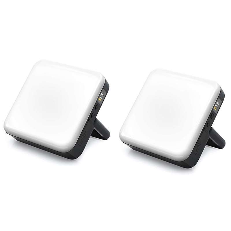 2x Waterproof Led 13500mah Camping Light, with Power Bank Function
