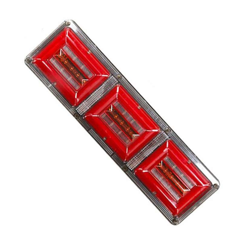 24v Car Truck Tail Light Dynamic Led Turn Signal Rear Brake Light