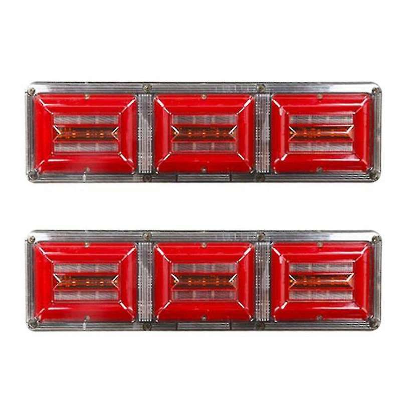 24v Car Truck Tail Light Dynamic Led Turn Signal Rear Brake Light