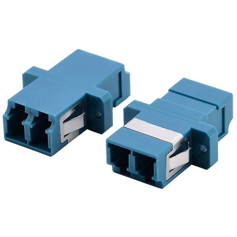 Lc Fiber Optic Adapter - Lc to Lc Duplex Singlemode Coupler - 5 Pack