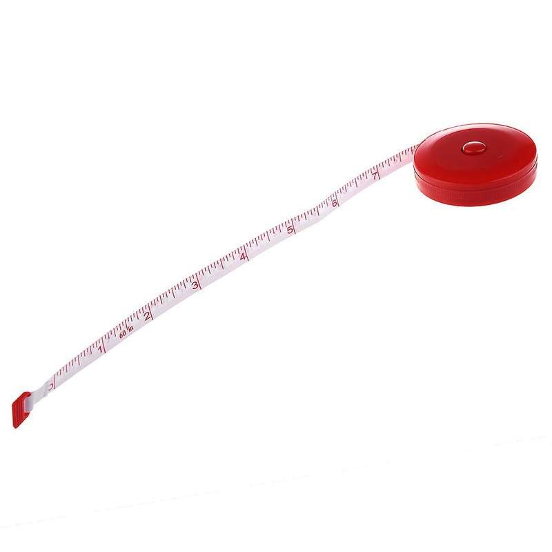 Retractable Dressmaker's Tape Measures 60 Inch - 150cm Assorted Colou