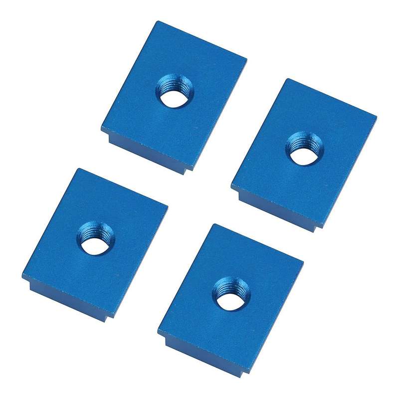 M6 T-tracks Aluminium Alloy T Slot Track for Woodworking Tool 4pcs