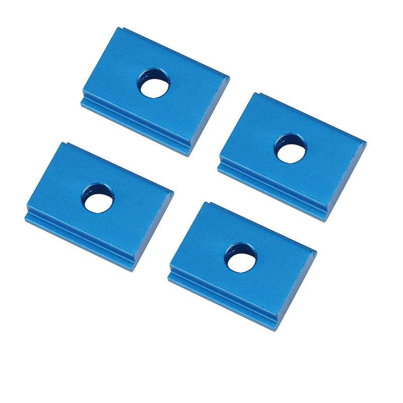 M6 T-tracks Aluminium Alloy T Slot Track for Woodworking Tool 4pcs