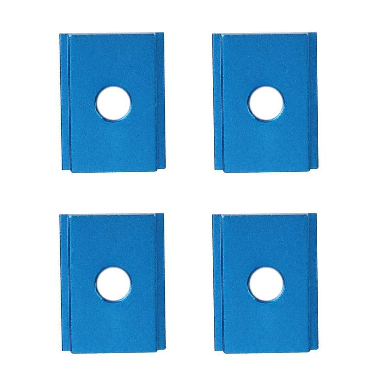 M6 T-tracks Aluminium Alloy T Slot Track for Woodworking Tool 4pcs