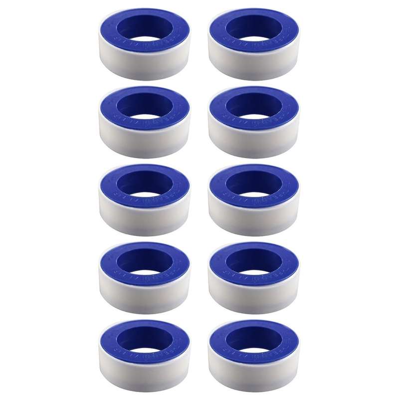 10pcs Ptfe Tape, Suitable for Plumber, Shower Head Plumber Tape