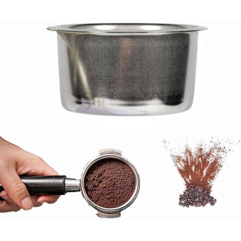 2pcs 51mm 4 Cups Filter Replacement Filter Basket