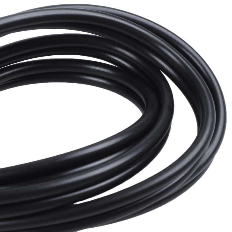 Gray Plastic Noodles 6p6c Rj11 M/m Flat Telephone Cable Cord 5m 16ft