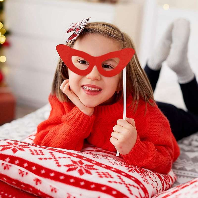 Fun Props for Christmas Parties, Photo Prop, Various Masks