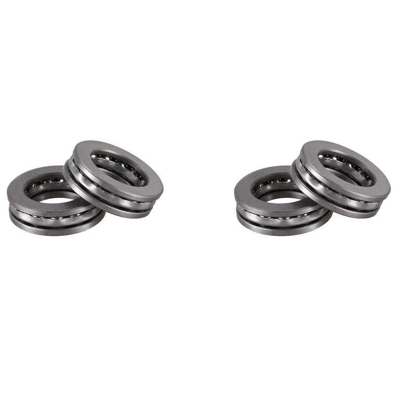 2 Pcs Axial Ball Thrust Bearing 51104 20 X 35 X 10mm