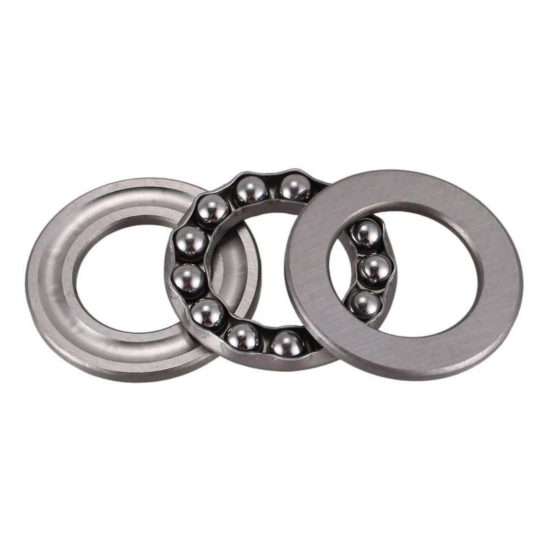 2 Pcs Axial Ball Thrust Bearing 51104 20 X 35 X 10mm