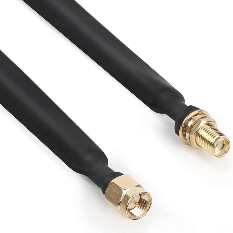 Lora Flat Cable Sma Male to Sma Female Window for Lora Wifi