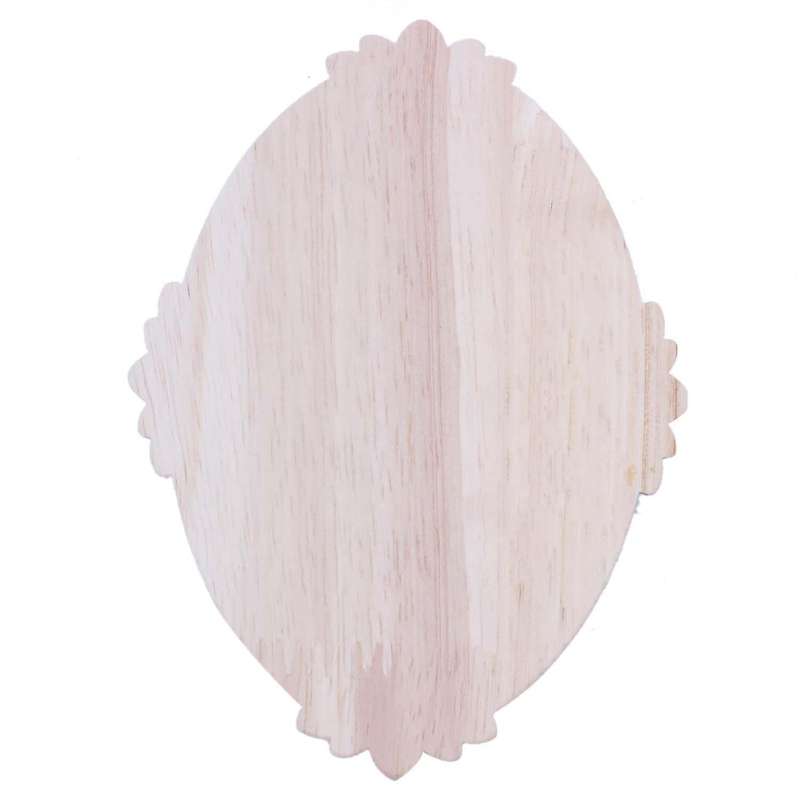 Applique Carving Ornament for Cabinet Furniture Decoration(13x9cm)
