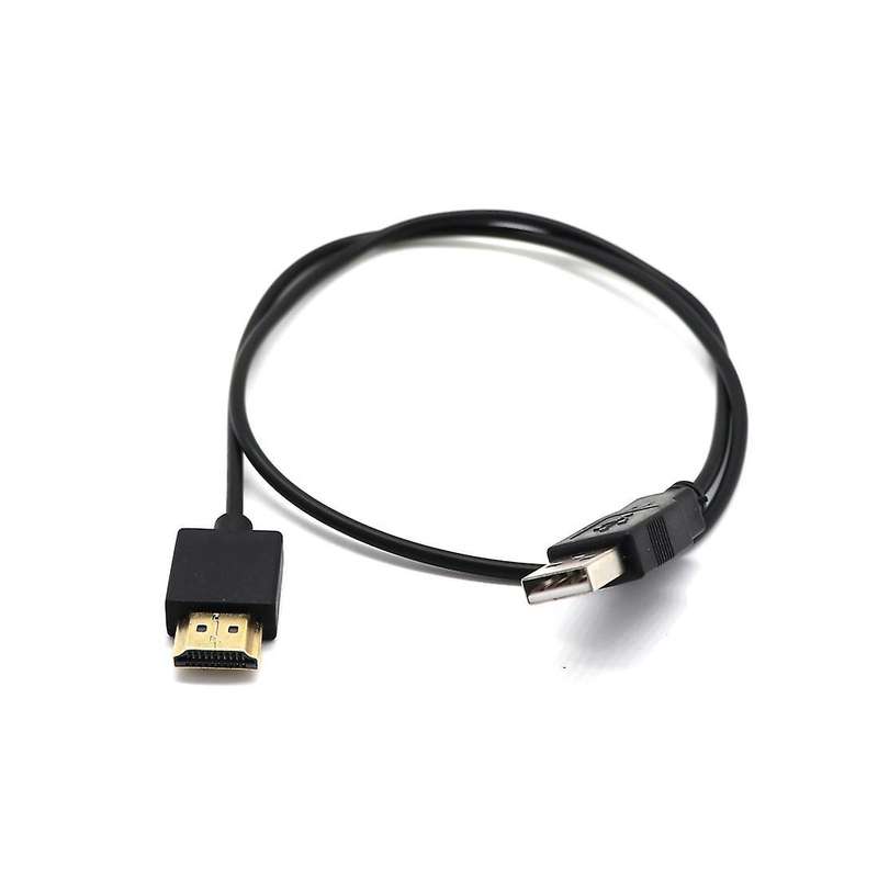 Hdmi 1.4 Male to Usb 2.0 Plug Adapter Connector Charger Cable