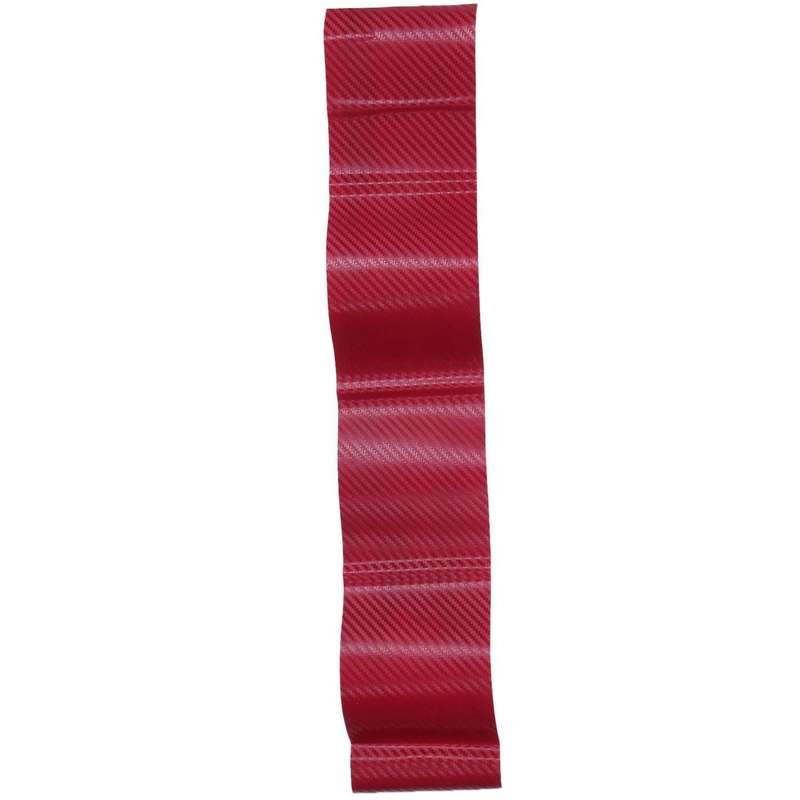 2x Car Diy 3d Carbon Fiber Vinyl Roll Film Sticker 70x10cm Wine Red