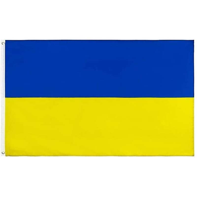 Ukraine National Polyester Flags Outdoor Indoor Decoration Flag 1pcs