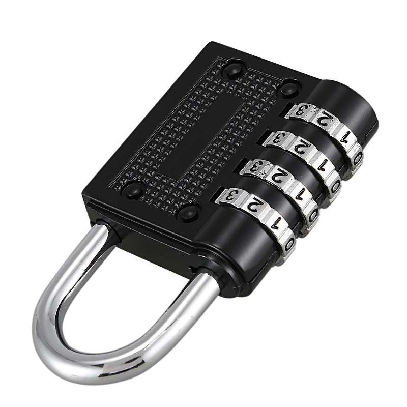 Anti-theft Security Products Zb40 Combination Padlock Black