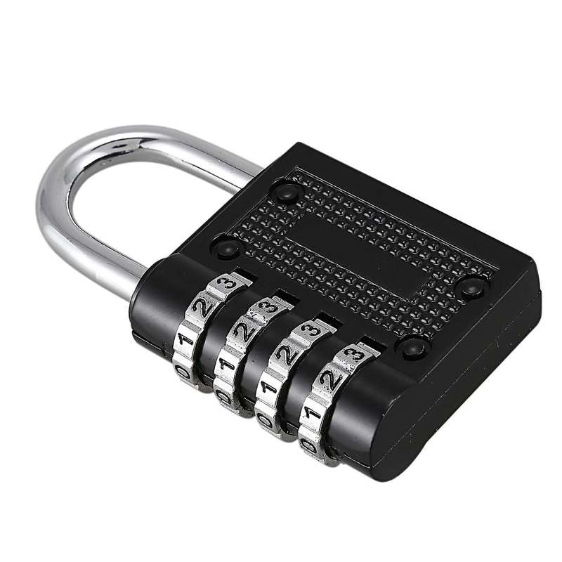 Anti-theft Security Products Zb40 Combination Padlock Black