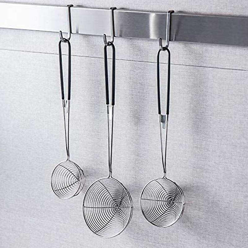 3-piece Set Of Round Hot Pot Spider Skimming Spoon Set, Mesh Spoon