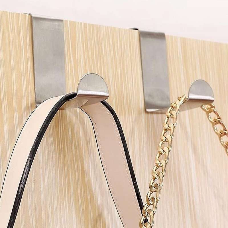 Z-shaped Stainless Steel Metal Hanger Hook Hooks for Kitchen, 5 Pcs