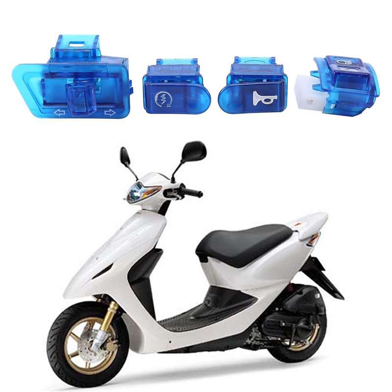 Motorcycle Horn Switch for Honda Dio Zx Af27 Af28 Af34 Af35 Blue