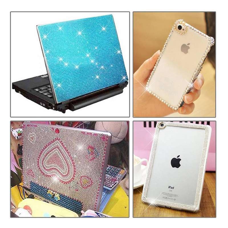 504 Stueck 6mm Diy Bling Crystal Selbstklebende Strass Sticker