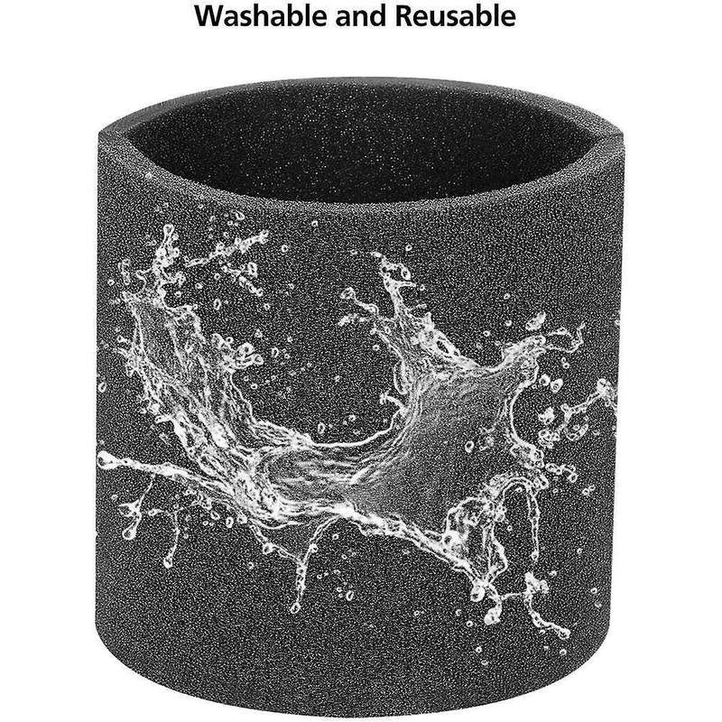 Foam Sleeve for Shop Vac 90585, Washable Foam Filter Replacements