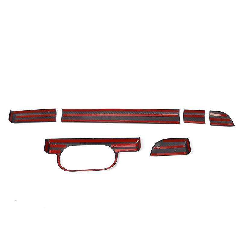 For-porsche 718/911 11-18 Central Control Decorative Strip Trim Cover