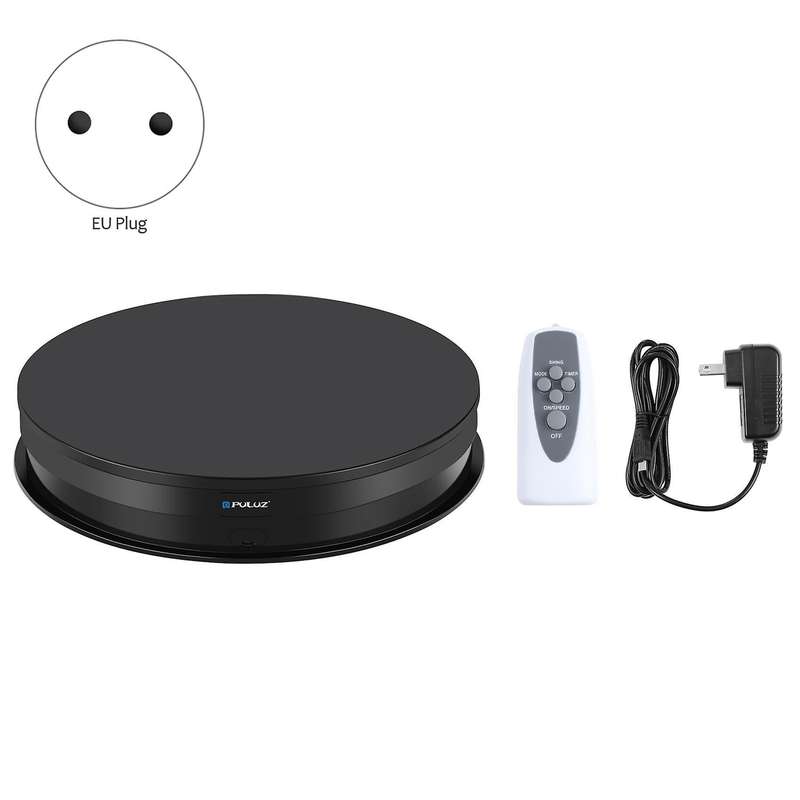 Puluz Studio Speed Adjustable Rotating Display Stand Eu Plug