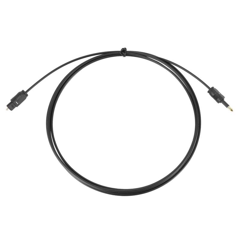 1m 3ft Toslink to Mini Plug 3.5mm Digital Optical Spdif