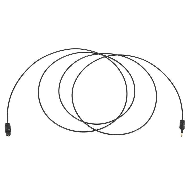 1m 3ft Toslink to Mini Plug 3.5mm Digital Optical Spdif