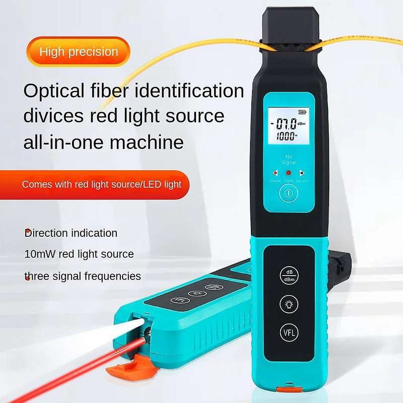 Fiber Optical Identifier +10mw Visual Fault Locator 800-1700nm