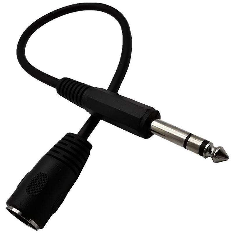Midi Cable,5-pin Din Female to Monoprice 6.35mm (1/4 Inch) Male Cable