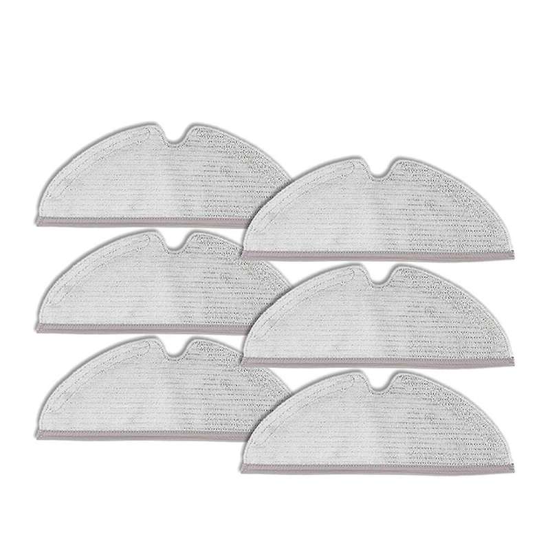 6pcs Mop Cloths Replacement for Xiaomi Roborock S5 Max S6 Pure S6 Max