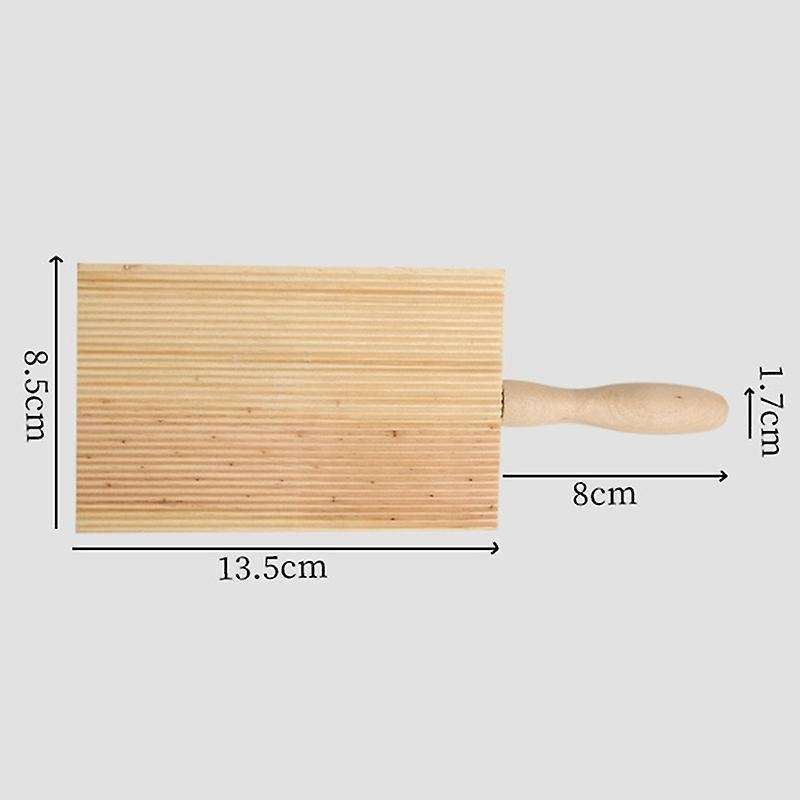 Noodles Wooden Butter Table and Popsicles Pasta Board Gnocchi Roller