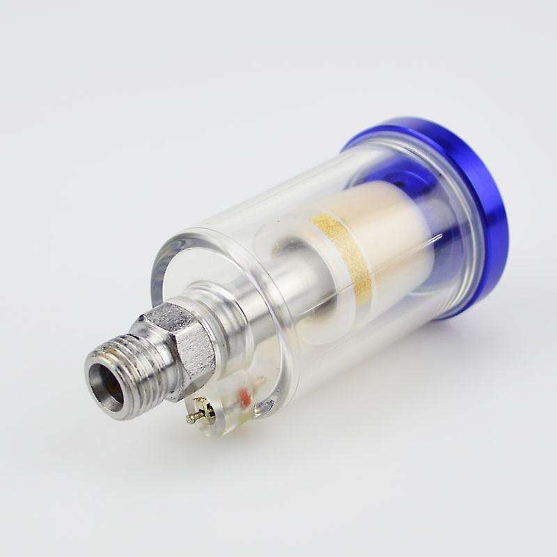 1/4inch Air Oil Water Separator Filter for Compressor Spray Paint Gun