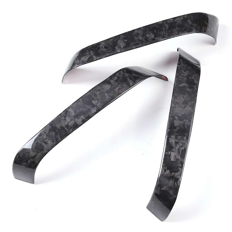 Real Carbon Fiber Car Inner Door Handle Trim Cover Car Styling