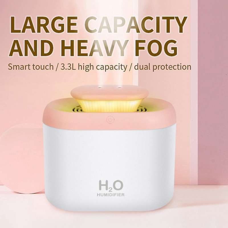 Large Mist Mini Room Long-lasting Humidifier for Bedroom Office A