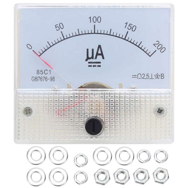 85c1 Dc0-200ua Pointer Type Dc Ammeter Microampere Dc Meter